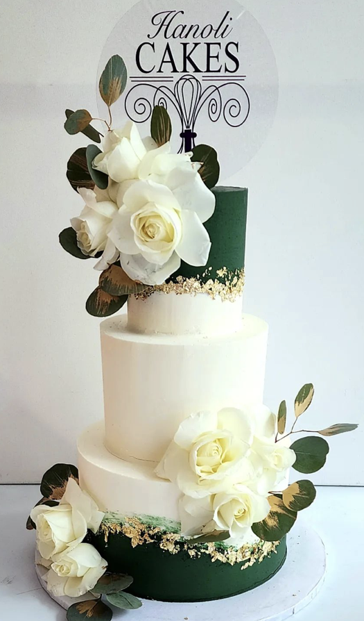 Weddings - Hanoli Cakes - Homemade style & art-inspired Cakes